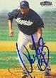Oscar Henriquez, Florida Marlins, 1998 Fleer Tradition Autographed Card
