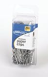 Paper Clips, 200 Count, #1 Standard Clip (SWI71744)