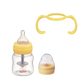 赤ちゃんの気持ち 哺乳瓶 120ML お得なハンドル付