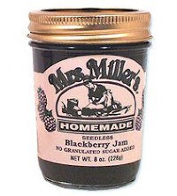 Mrs. Miller's Homemade No Sugar Seedless Blackberry Jam