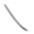 14k White Gold 1.4mm Snake Chain Necklace - 20"