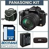 Panasonic Lumix DMC-GH2 Digital Camera, Black with 14-140mm Hybrid Lens - Bundle - with 16GB SD Memory Card. Spare DMW-BLC12 Lithium Ion Battery, Slinger Camera Bag -USB 2.0 SD Card Reader -