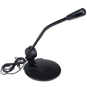 HB-10 Desktop Boom Microphone for PC (Black)