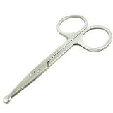 Easy Groom Dog Pet Round-Tip Home Grooming Scissor - 3.5-Inch