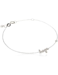 Shy by Sydney Evan Hope Bracelet with Diamond Bezel, 6.25"+Extender 0.50"