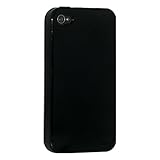 Amzer Soft Gel TPU Skin Case for iPhone 4 - Black (Fits ATandT iPhone)