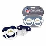 San Diego Chargers NFL Baby Pacifiers (Set of 2)