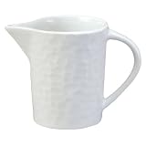 Apilco Aqua 5-1 4-Ounce Creamer, White Embossed by APILCO