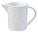 Apilco Aqua 5-1/4-Ounce Creamer, White Embossed