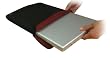 HandStands Reversible 10" Netbook Sleeve - Black/Burgundy