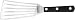 LamsonSharp  3 x 6 Chef s Slotted Turner, left-hand
