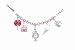 Betsey Johnson Women's Candy Charm Bracelet Watch #BJ4148