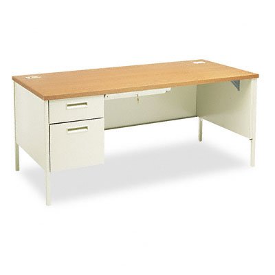 Metro Classic P3266LML Steel Left Single Pedestal Desk