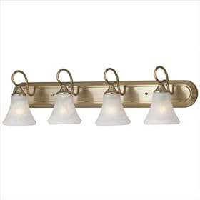 Elipse Strip Light in Burnished Bronze