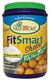 The Fiber 35 Diet, FitSmart Shake, Old-Fashioned Vanilla, 1 lb 5 oz (5