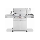 Weber 2840001 Summit S-470 Grill, Natural Gas, Stainless Steel by Weber