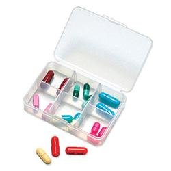 Travel Blue Pill Box Cat. No. 751