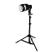 [2511] 80 w/s Backlight Slave Strobe Flash and Stand--Steve Kaeser since 1989