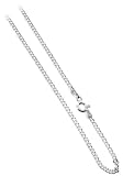 Nickel Free Sterling Silver Curb Cuban Link Chain Necklace