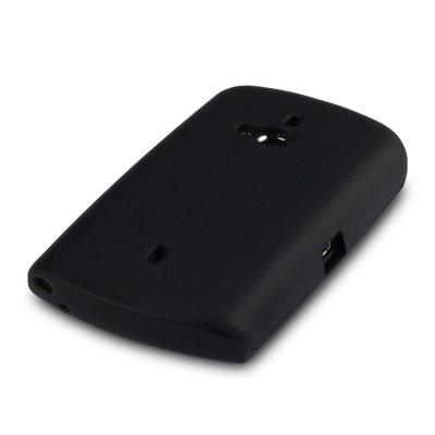 SONY ERICSSON LIVE WITH WALKMAN (WT19i) BLACK SILICONE SKIN CASE, IN QUBITS RETAIL PACKAGING