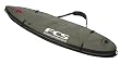 FCS Double Shortboard Surfboard Travel Bag in Alloy/Olive