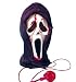 Scream Mask Dripping Blood