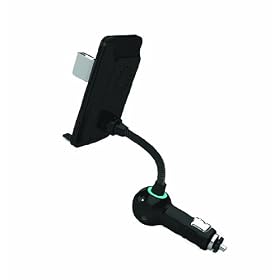 CTA Digital IP-CGC Universal Gooseneck Mobile Phone Cradle with Cigarette Adaptor