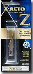 X-Acto #11 Blade - 5-Pack Classic Fine Point (Carded)