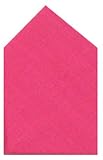 Durable Hand Woven 100% Cotton Solid Raspberry Napkins 22x22 Inches Set of Six