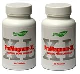 2 Bottles - ProMagnum-XL Penis Enlargement/Male Enhancement Sex Pills - Bigger, Thicker Erections - 120 Day Supply