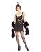 20s Chicago Flapper Costume - Adult 20's Speakeasy Moll Dress Party Retro Outfit 1920s 1920's
