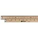 WOODEN METER STICK METAL ENDS