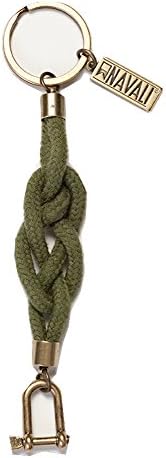 Navali Men's Carrick Keychain One Size Olive Canvas