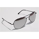 Aviator Sunglasses Classic Style Black with Mirror AVBK by
