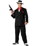 In Character Costumes, LLC Gangster Pinstriped Suit Set