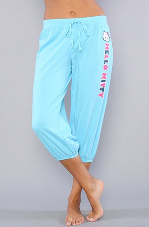 Hello Kitty Intimates The Celestial Dream Capri in Light Blue,Sleepwear for Women