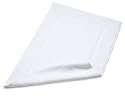 Pinzon Luxury Banded Bath Mat, White