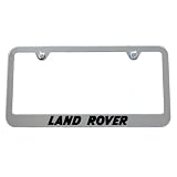 Land Rover Chrome License Plate Frame