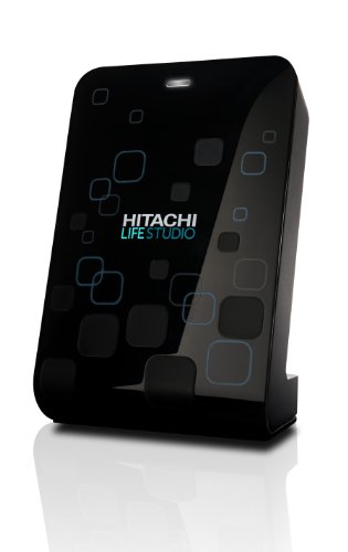 Hitachi LifeStudio Desk 1TB USB 2.0 External Hard Drive 0S02662 (Black)
