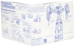 Ollin Super Wally Tyvek Slim Bifold Billfold Wallet - Transformers Instructions