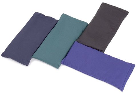 YogaAccessories (TM) Small Cotton Eye Pillow (Natural)