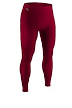 Youth Sports Form Fit, Ankle Length Compression Tight-Stay Dry and Cool During Football, Baseball, Dance, Track, and Soccer with Moisture Management and Anti-Microbial Technology-Sizes YS, YM, YL (Youth Medium, Red)
