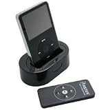 Insten - Cradle v3.0 w/ Remote and Dock Plates for Apple iPod - Black