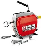 Rothenberger 72676 R600 Drain Cleaning Machine With Tool Kit, 7/8"
