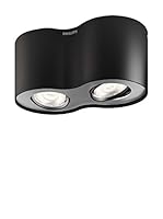 PHILIPS Lámpara De Techo LED Phase Myliving Negro
