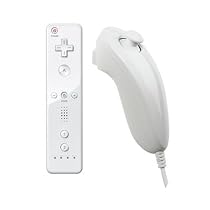 Remote Controller and Nunchuk Nunchuck Combo Bundle Set