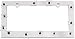 BULLET LICENSE PLATE FRAME
