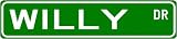 personalized novelty gifts WILLY Street Sign ~ Personalized Family Lastname Novelty Sign ~ Gameroom, Basement, Garage Sign ** Aluminum 4 x 18 personalized novelty gifts 31f5mdYyExL. SL160 WILLY Street Sign ~ Personalized Family Lastname Novelty Sign ~ Gameroom, Basement, Garage Sign ** Aluminum 4 x 18