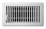 GREYSTONE HOME PRODUCTS LLC ABFRWH48 FLOOR REGISTER 8x4 - WHITE
