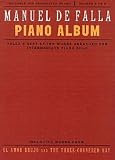 Manuel De Falla: Music For Piano Volume 1 Book